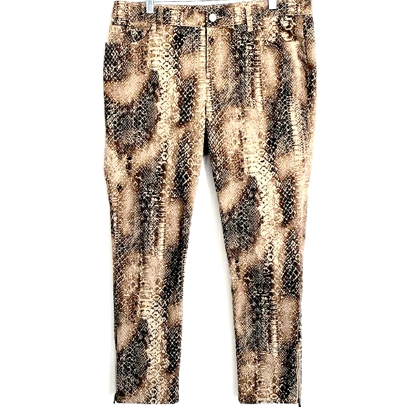 Lauren Ralph Lauren Pants - Lauren Ralph Lauren Petite Python Skinny Jeans